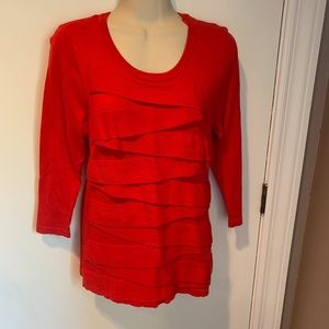 Vince Camuto cotton knit bandage sweater